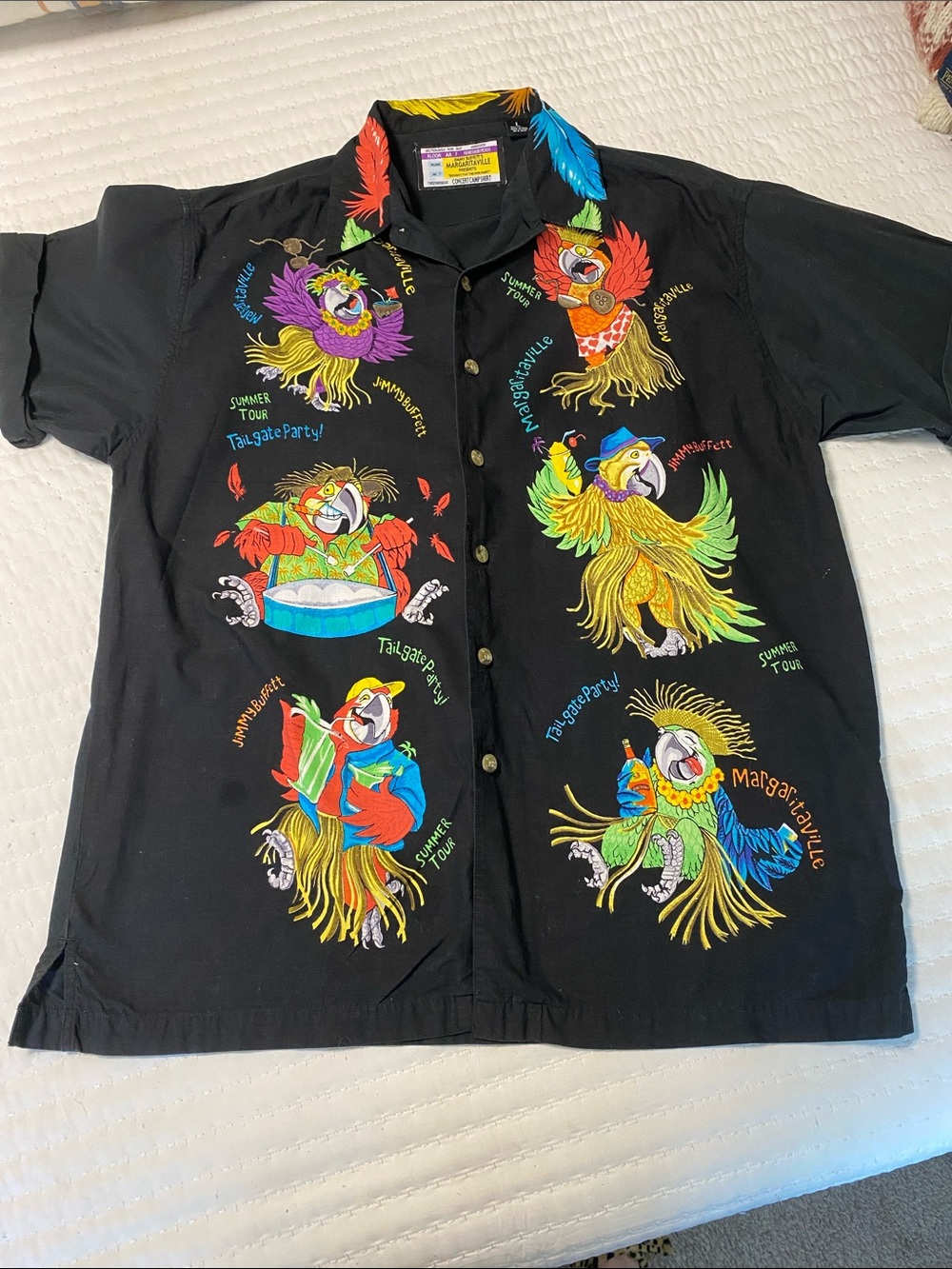 Jimmy Buffett Margaritaville Camp Shirt